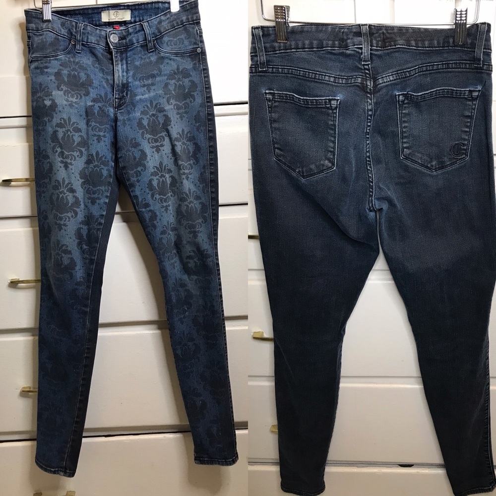 Cookie Johnson Skinny Jean Leggings | Floral stamp ♣️